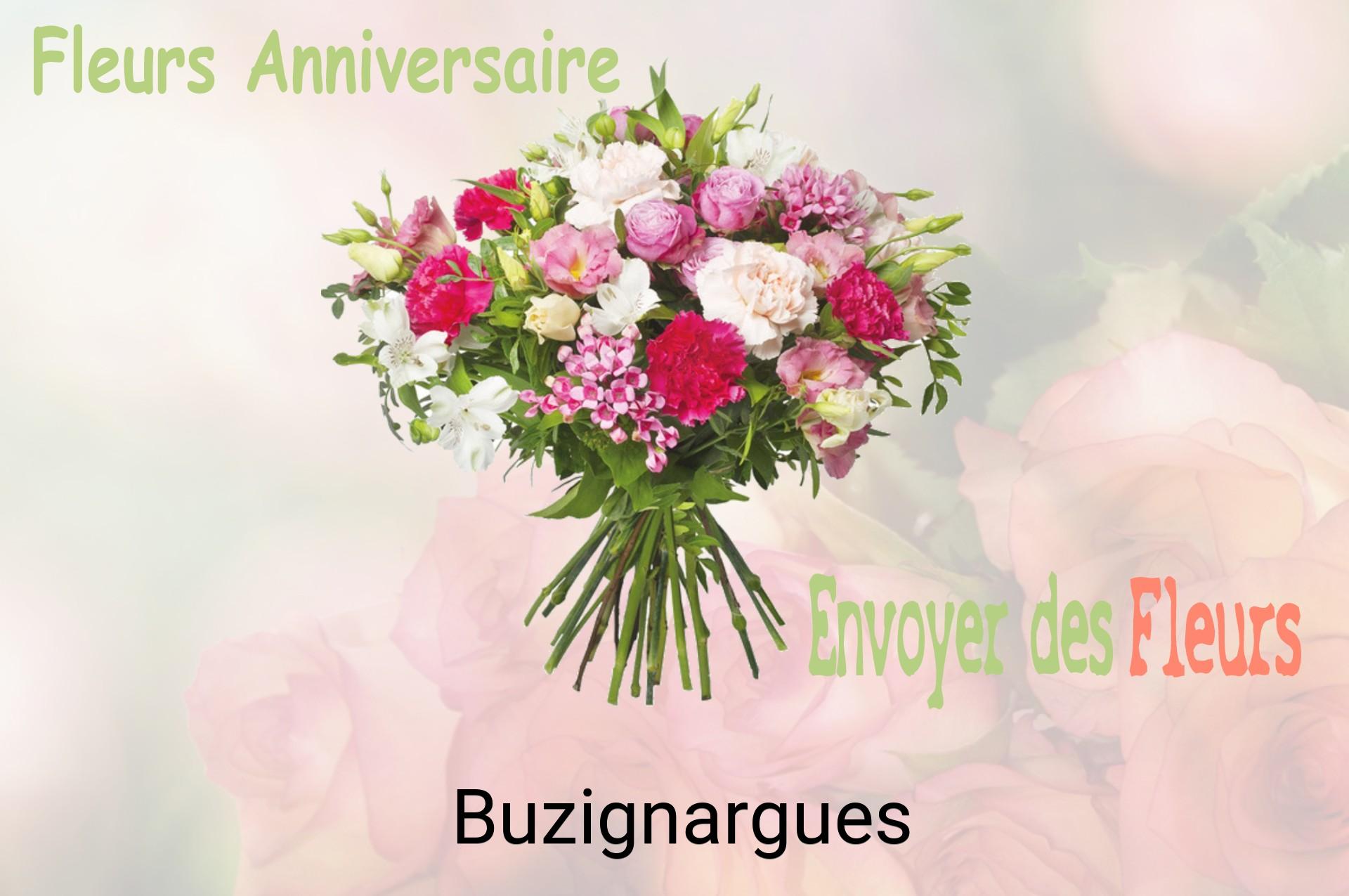 Bouquet de fleurs d’anniversaire livré à Buzignargues
